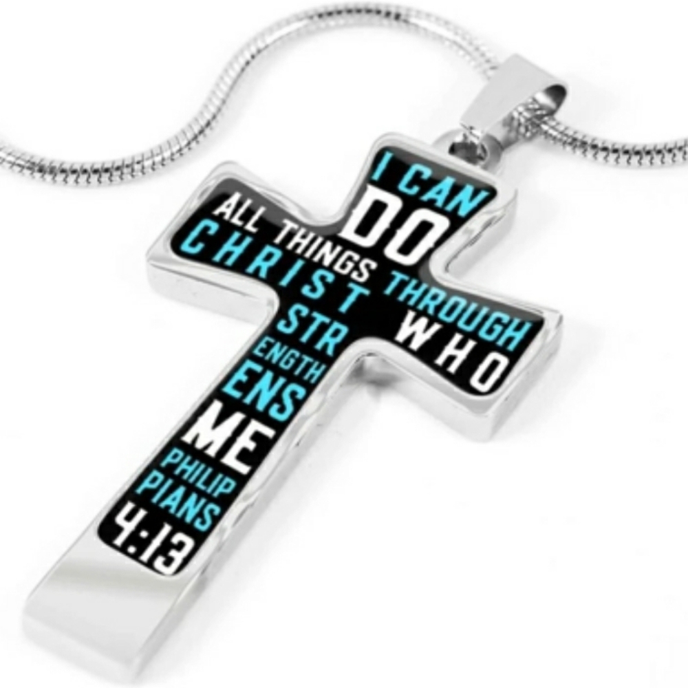 New Amazing Cross Pendant with Free Chain!